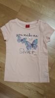 104: Pailletten-T-Shirt von S. Oliver mit Schmetterling Kr. München - Riemerling Vorschau