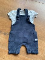 Topomini Newborn Ripp Strampler mit kurzarm Body blau / creme Hessen - Bad Camberg Vorschau