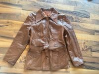 Lederjacke, Damen, cognac braun, Gr. 40 - gepflegter Zustand Bayern - Neufahrn Vorschau