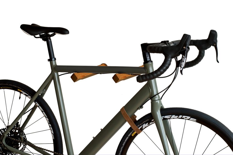 Wandhalterung Fahrrad Holz Aufhängung Fixie Rennrad 50cm MB05 in Berlin