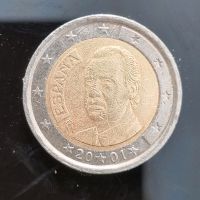 2 Euro Münze, Spanien, 2001 Niedersachsen - Lilienthal Vorschau