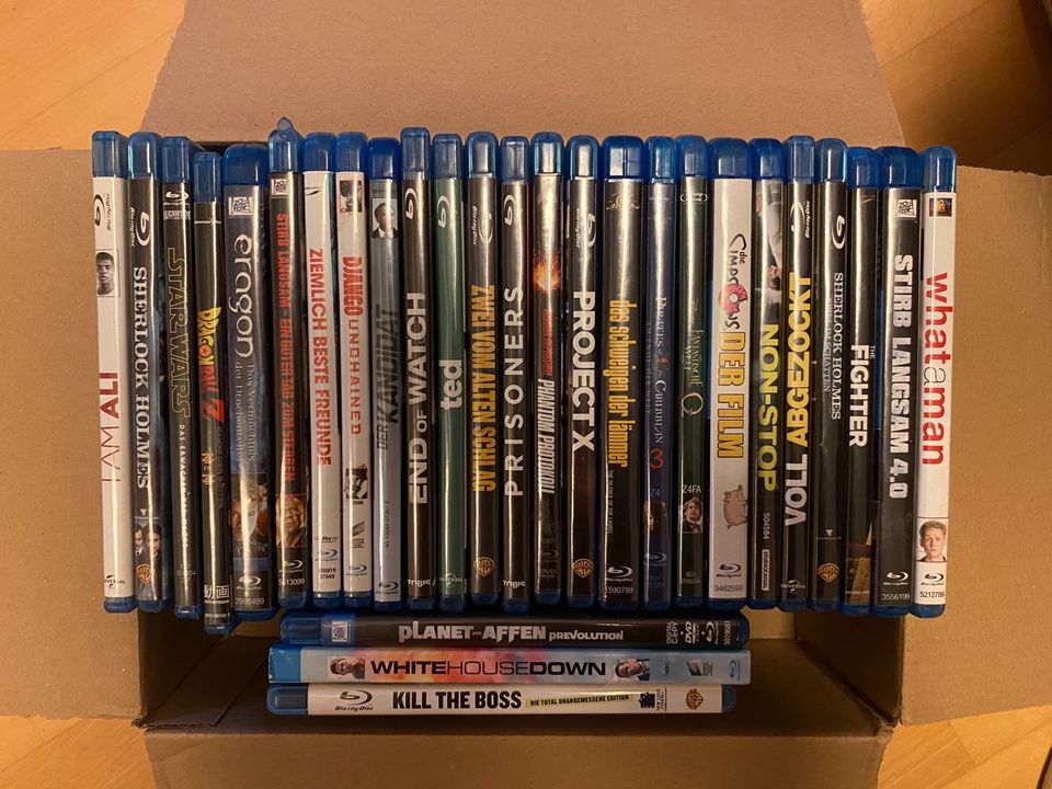 Blu Ray Sammlung in Drensteinfurt