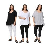 Kekoo Damen Shirt Naturfasern Sommer Gr. 40 42 44 46 48 50 52 54 Stuttgart - Weilimdorf Vorschau