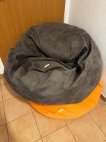 Weichmöbel Sitzsack Schwamm grau/orange / Einzeln oder Doppelpack Nordrhein-Westfalen - Moers Vorschau