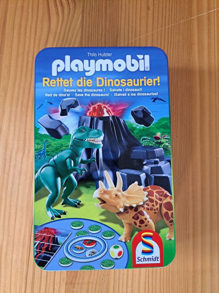 Playmobil Rettet die Dinosaurier! Metalldose von Schmidt in Otterndorf