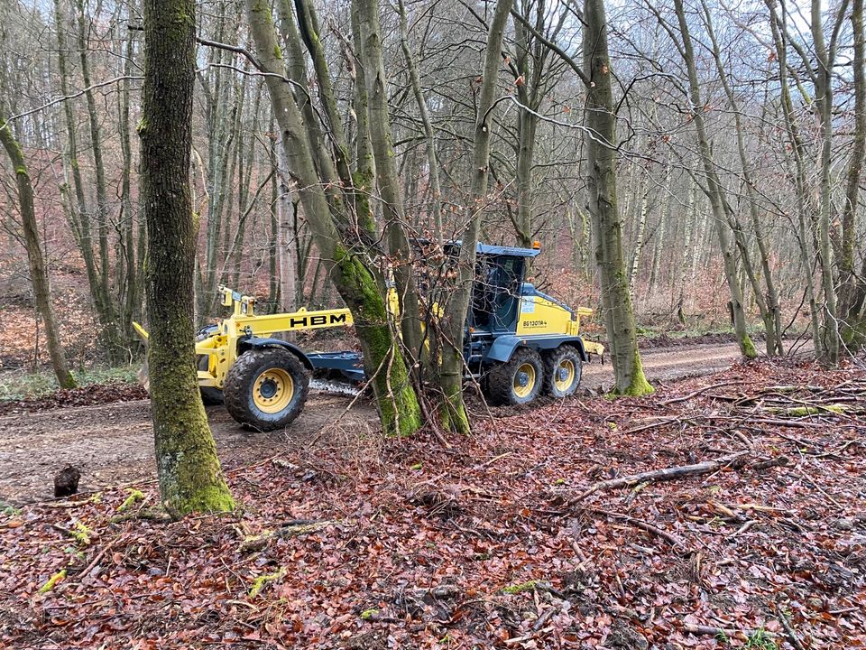 Baggerarbeiten Raupenarbeiten  Aushub Erde sieben Graderarbeiten in Bad Schwalbach