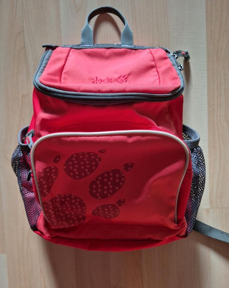 Kinderrucksack Jack Wolfskin rot Snuggle up Kindergartenrucksack in Nürnberg (Mittelfr)