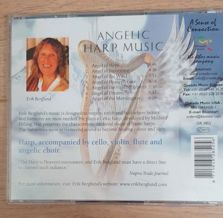 Angelic Harp Music - Erik Berglund - CD Harfenmusik in Friedberg