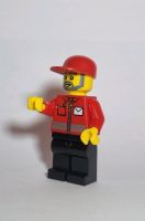 Postbote LEGO Figur Thüringen - Bürgel Vorschau