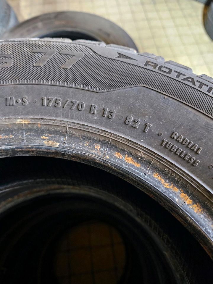 2x 175/70 R13 M+S Winter fast wie Neu in Hamburg