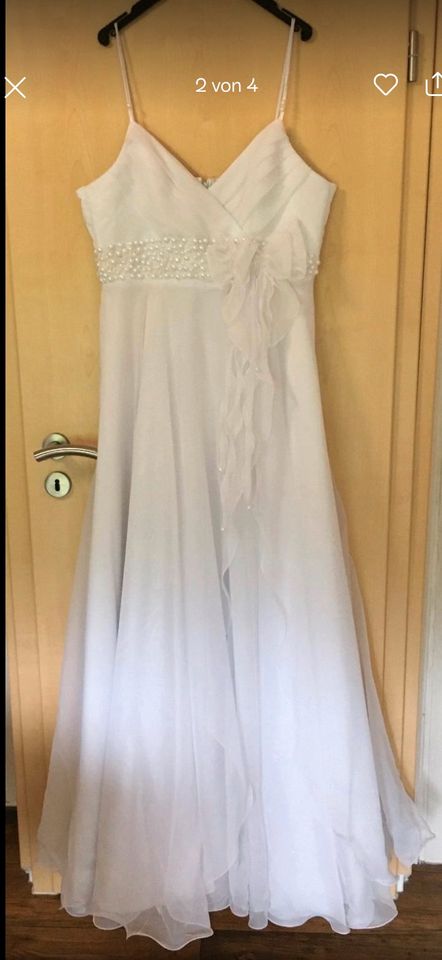 Brautkleid Hochzeitskleid Standesamt Kleid Gr.32/34/36/38/40/42 in Andernach