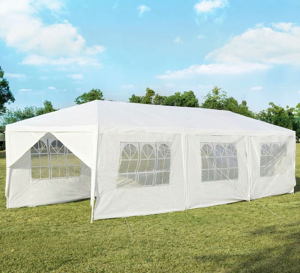 Gartenpavillon 3x9m Partyzelt Gartenzelt UV-Schutz Zelt in Bebra
