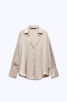 ZARA Satineffekt Damen Bluse Hemd. Gr. S (36) Hessen - Maintal Vorschau
