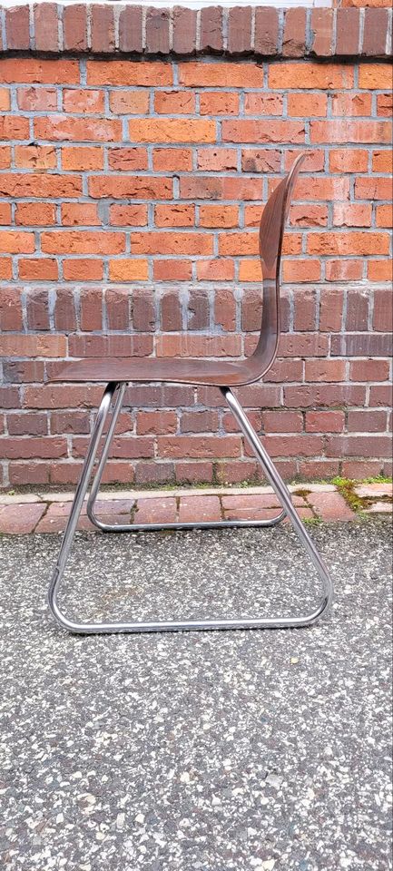 1/5 Flötotto Ära Design Stuhl Chair Pagholz Kufengestell Vintage in Magdeburg