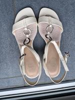 Weiße Sandalen Stilettos Esprit Gr 37 Rheinland-Pfalz - Harthausen Vorschau