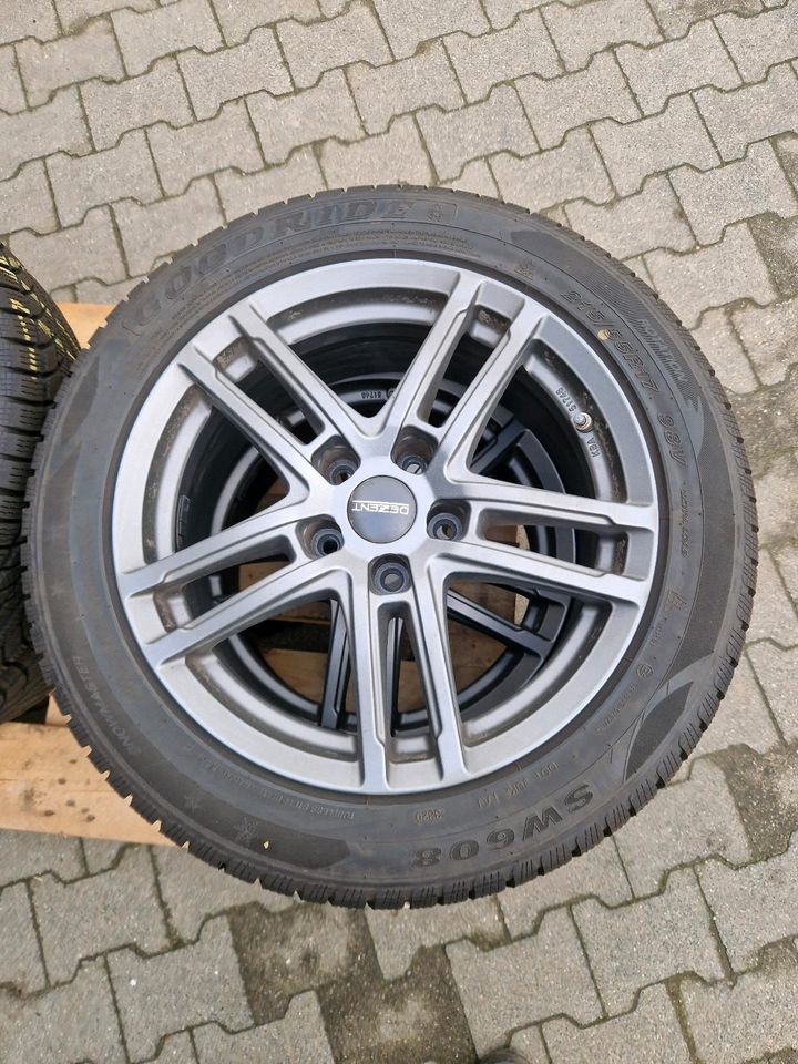 Winterräder Winterreifen 215/55R17 98V Alufelgen Dezent in Kamp-Lintfort