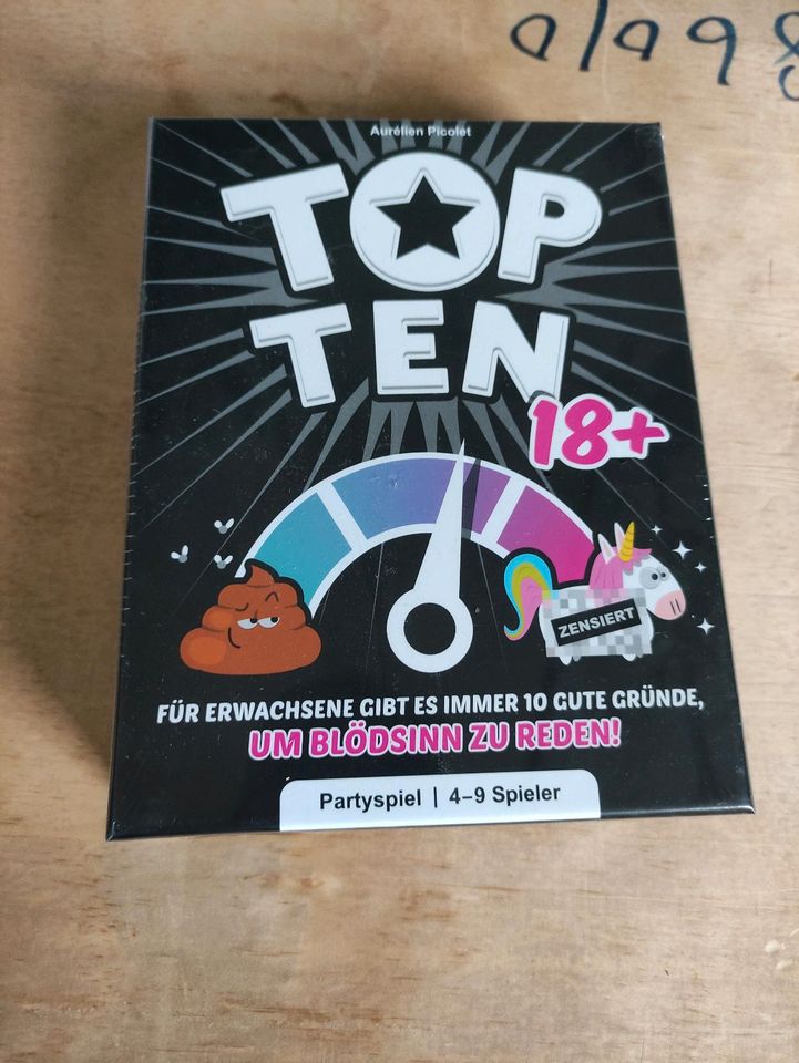 Top Ten 18+ Kartenspiel Asmodee einmal neu, einmal sehr gut in Seelze