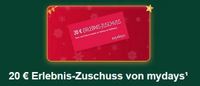 mydays.de 20€ Gutschein / Erlebnis-Zuschuss Bayern - Eitensheim Vorschau