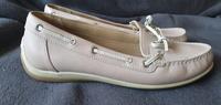 Geox Leder Ballerina Mokkasin beige Gr.38 Altona - Hamburg Osdorf Vorschau