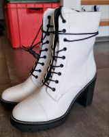 Catwalk Stiefel, hoher Blockabsatz, Gr. 41 in Weiß Kr. Passau - Passau Vorschau