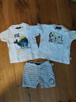 Baby Blue seven Set, 2 T-Shirts und eine Shorts Größe 56 Bayern - Denkendorf Vorschau