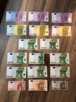 Alte Euro Geldscheine 5€ 10€ 50€ 100€ 200€ 500€ N U V S X Serie Bonn - Bonn-Zentrum Vorschau