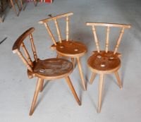 Stühle, Dreibein, Holz Bayern - Leutershausen Vorschau