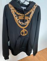 h&m x Moschino Hoodie black / gold Hessen - Fritzlar Vorschau