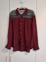 Hemd zara trafaluc dunkelrot blau Kariert, Netz mesh Damen gr. S Hessen - Pfungstadt Vorschau