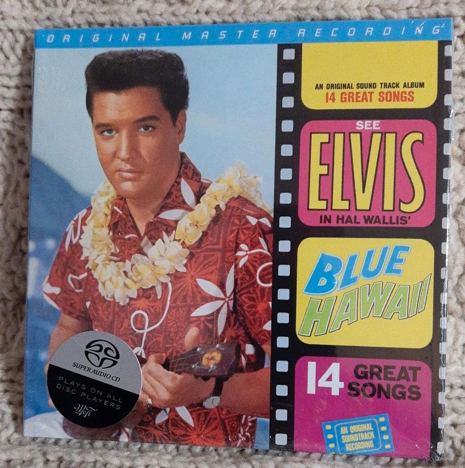 MFSL audiophile Hybrid-SACD Elvis Presley - Blue Hawai UDSACD2226 in Isernhagen