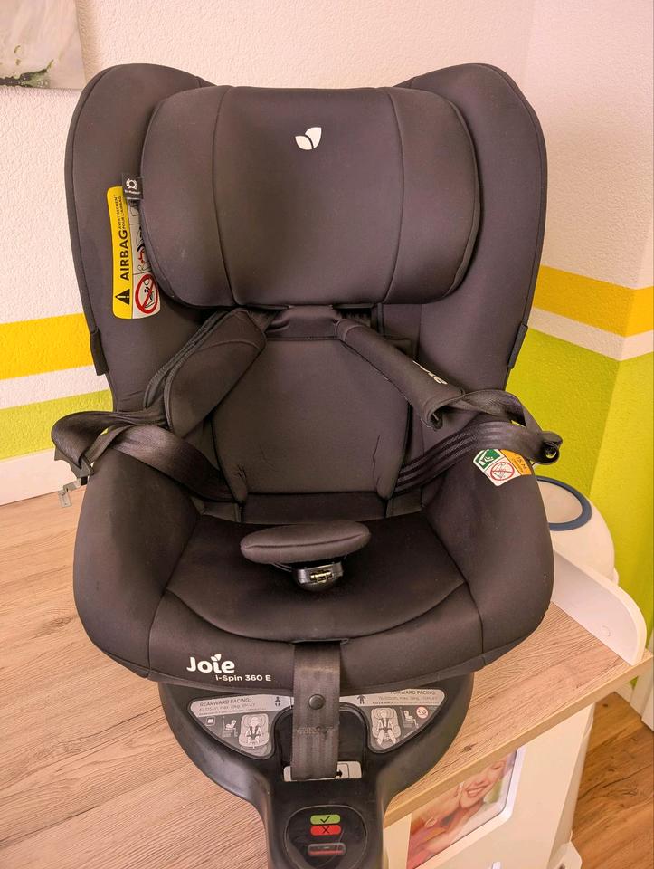 Joie Reboarder Kindersitz i -Spin 360 E in der Farbe "Shale" in Rotenburg