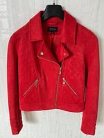 Neue ungetragene rote Jacke Gr.34 von comma im Bikerlook Bayern - Kahl am Main Vorschau