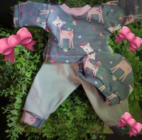 Puppenkleidung 20cm Kleidung Reh Shirt Hose Reborn Baby Puppe Niedersachsen - Pattensen Vorschau