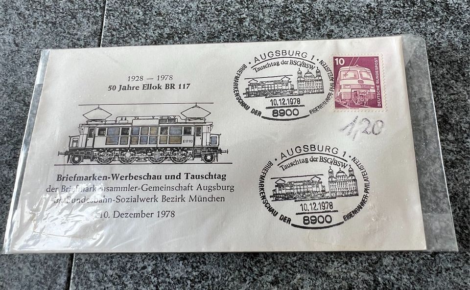 Sonderstempel Serie Eisenbahnmarke 70er/80er in Gremmendorf