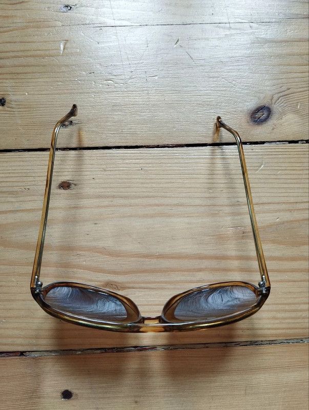 braune Vintage Sonnenbrille sunglass braun 90s 90er unisex in Berlin