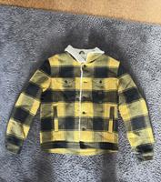 Nagelneue Superdry Jacke mit Fell, Größe L, gelb-schwarz kariert Baden-Württemberg - Ettenheim Vorschau