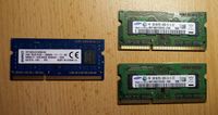 8GB 4GB 2GB RAM PC3 PC3L Samsung & Kingston für Laptops Hessen - Wanfried Vorschau