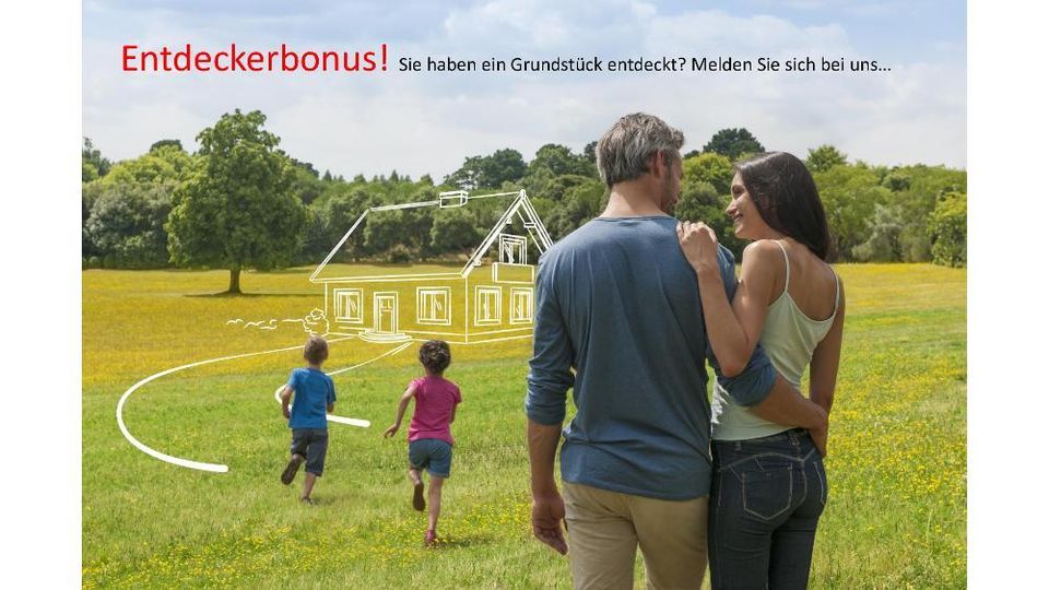 3.000€ ENTDECKERBONUS! GRUNDSTÜCK GESUCHT für Bauherren im Werra-Meißner Kreis !!! in Eschwege