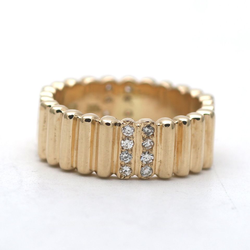 Brillant Gold Ring 585 14 Kt Gelbgold 0,80 Ct Diamant juweliero.d in Köln