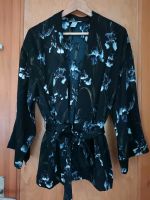 Kimono Jacke Blazer schwarz floral Blumen Schleswig-Holstein - Großhansdorf Vorschau