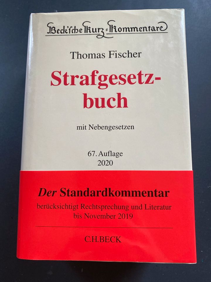 StGB Kommentar, Thomas Fischer, 67. Auflage 2020 in Siershahn