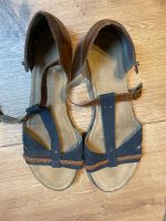 Rieker Sandalen 42 blau cognac Essen - Essen-Frintrop Vorschau