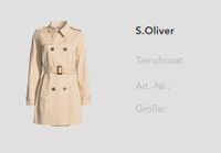 Trenchcoat von S. Oliver München - Laim Vorschau