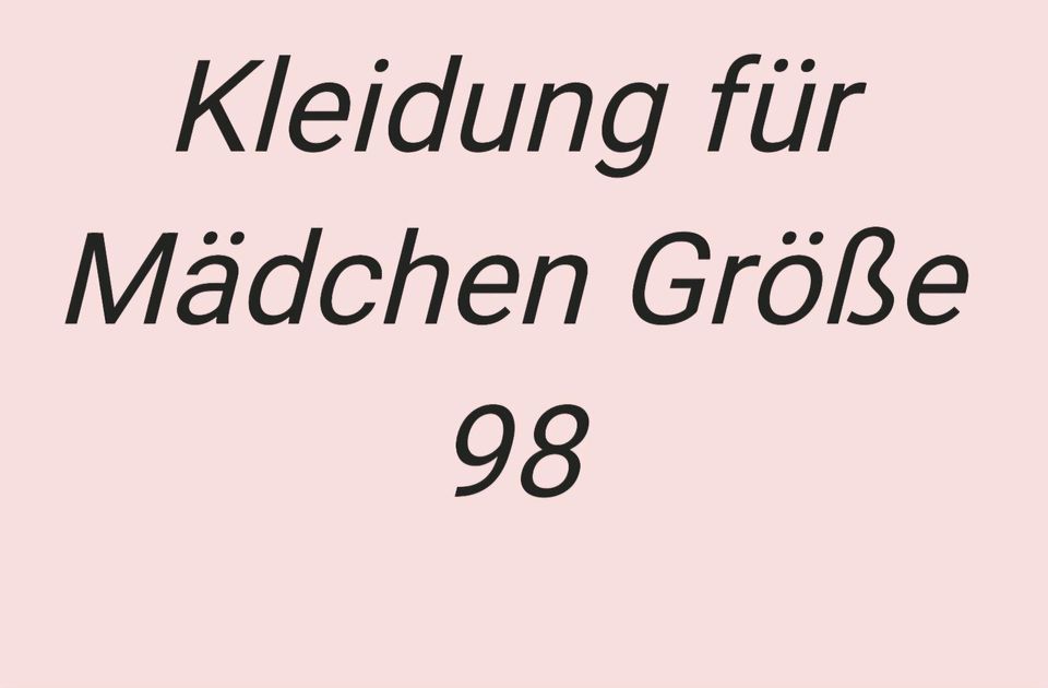 Kindersachen Babysachen Größe 98 in Bielefeld