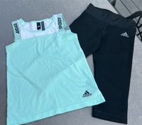 RESERVIERT Adidas Tshirt/TrägerTop &Sporthose/Leggings 3/4, Gr 12 Düsseldorf - Kalkum Vorschau