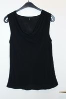 Benetton Bluse Top Shirt Wasserfall schwarz Gr. S / M 36 38 Damen Frankfurt am Main - Eschersheim Vorschau