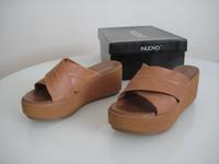 Pantoletten | Sandaletten von Inuovo | Größe 37 | Braun | Cognac Hannover - Linden-Limmer Vorschau