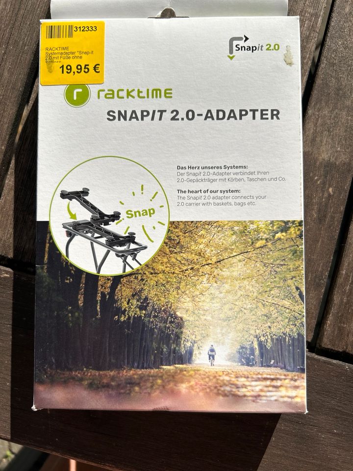 racktime snapit 2.0 Adapter in Lehrte