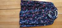 Damen-Langarm-Bluse von „Gina“ blau mit Blumenmuster Gr. 44 Berlin - Köpenick Vorschau