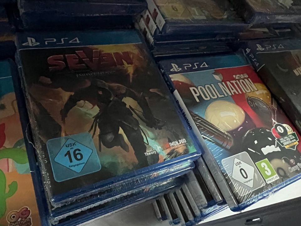 Diverse PlayStation PS4 Spiele bis FSK 16 Neu je 4€ in Hemslingen